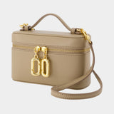 Sac À Bandoulière The E/w Vanity - Marc Jacobs - Cuir - Beige