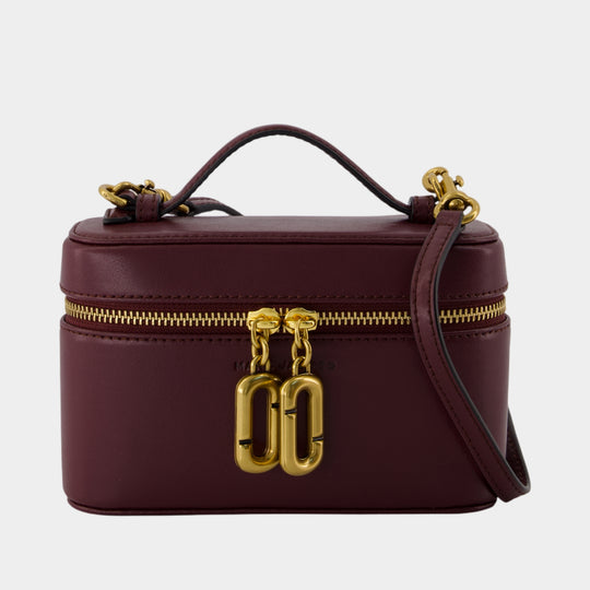 Sac À Bandoulière The Vanity - Marc Jacobs - Cuir - Bordeaux