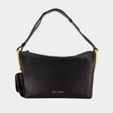 Sac Porté Épaule The Juliette Hobo - Marc Jacobs - Cuir - Noir