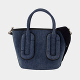 Cabas The Small Tote - Marc Jacobs - Coton - Bleu