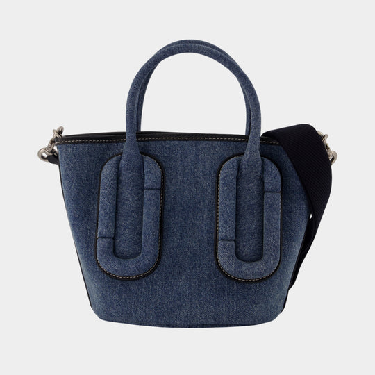 Cabas The Small Tote - Marc Jacobs - Coton - Bleu