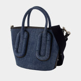 Cabas The Small Tote - Marc Jacobs - Coton - Bleu