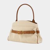 Sac À Main The Satchel - Marc Jacobs - Coton - Ivoire