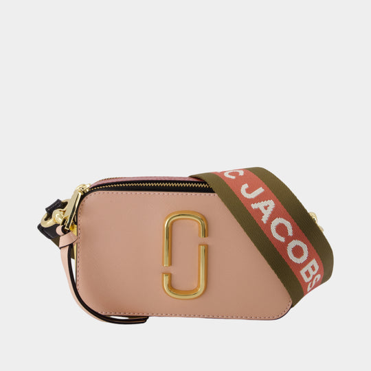 Sac À Bandoulière The Snapshot - Marc Jacobs - Cuir - Rose