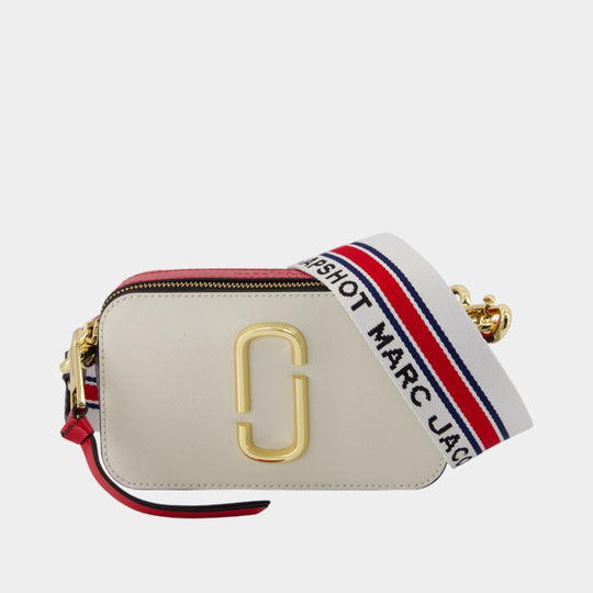 Sac À Bandoulière The Snapshot - Marc Jacobs - Cuir - Blanc
