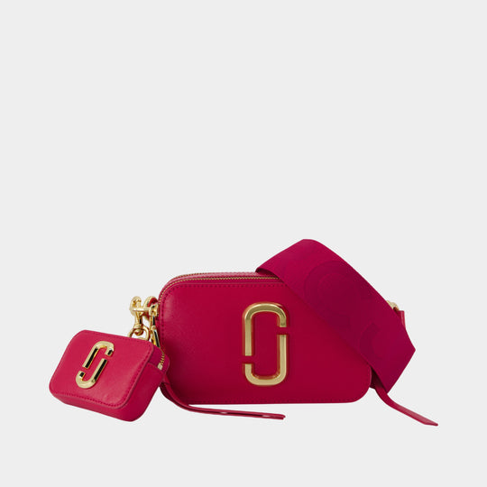 Sac À Bandoulière The Snapshot - Marc Jacobs - Cuir - Rose