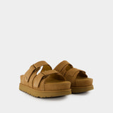 Mules W Goldenstar Hi - UGG - Cuir - Marron