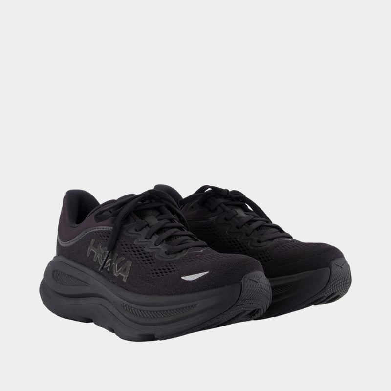 Sneakers M Bondi 9 - Hoka - Mesh - Noir