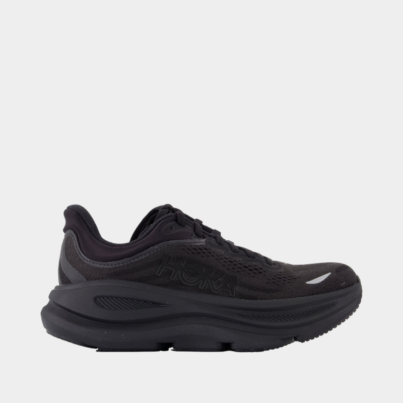 Sneakers W Bondi 9 - Hoka - Mesh - Noir