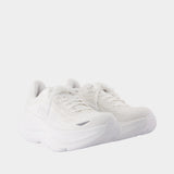 Sneakers W Bondi 9 - Hoka - Mesh - Blanc