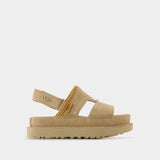 Sandales W Goldenstar Regenerate - UGG - Cuir - Beige