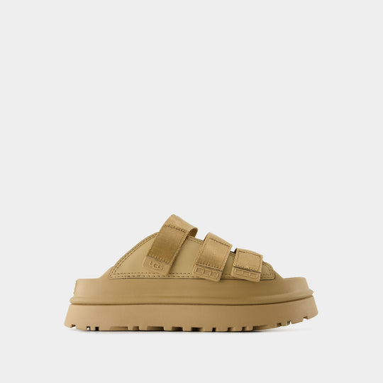 Mules W Goldenglow Slide - UGG - Synthétique - Marron