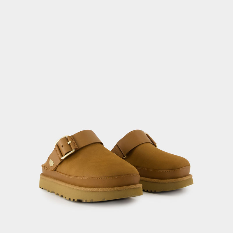 Mules W Goldenstar Villa - UGG - Cuir - Marron