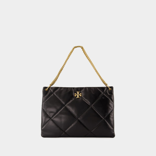 Cabas Kira Diamond - Tory Burch - Cuir - Noir
