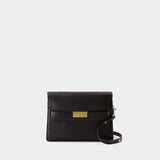 Sac Porté Épaule Lee Radziwill - Tory Burch - Cuir - Noir