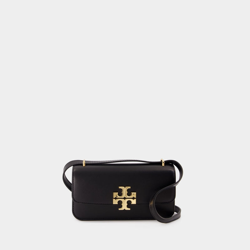 Sac Porté Épaule Eleanor Small Convertible - Tory Burch - Cuir - Noir