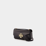 Sac Porté Épaule Eleanor Small Convertible - Tory Burch - Cuir - Noir