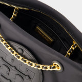 Sac À Bandoulière Ella Small - Tory Burch - Nylon - Noir