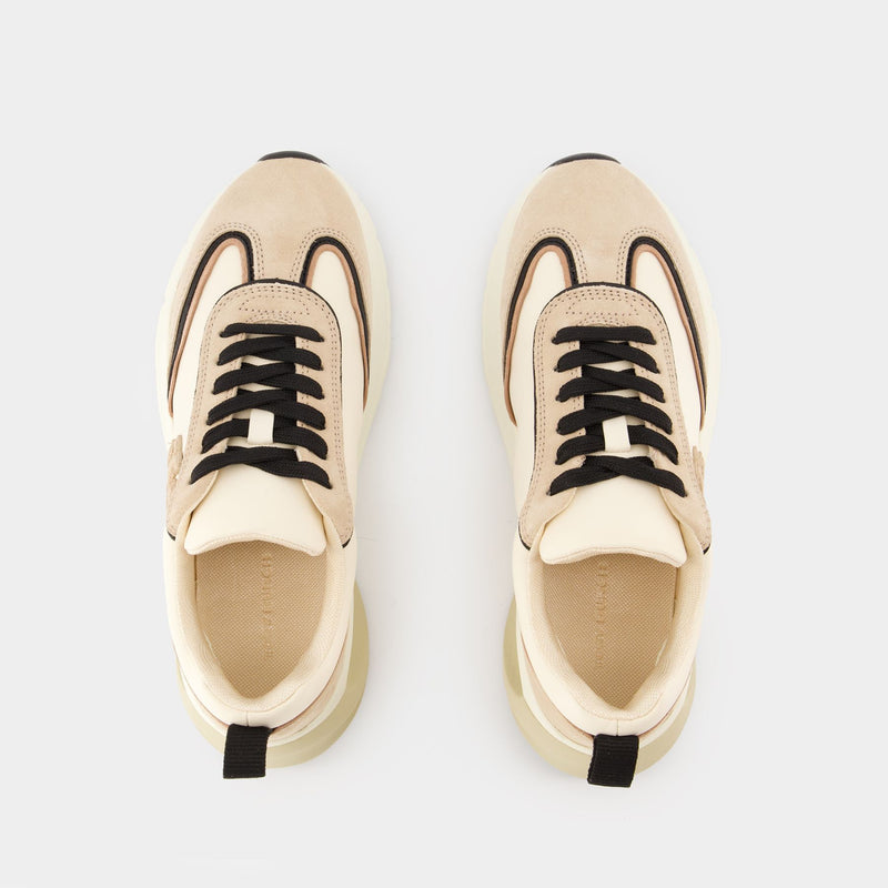 Sneakers Good Luck - Tory Burch - Synthétique - Beige