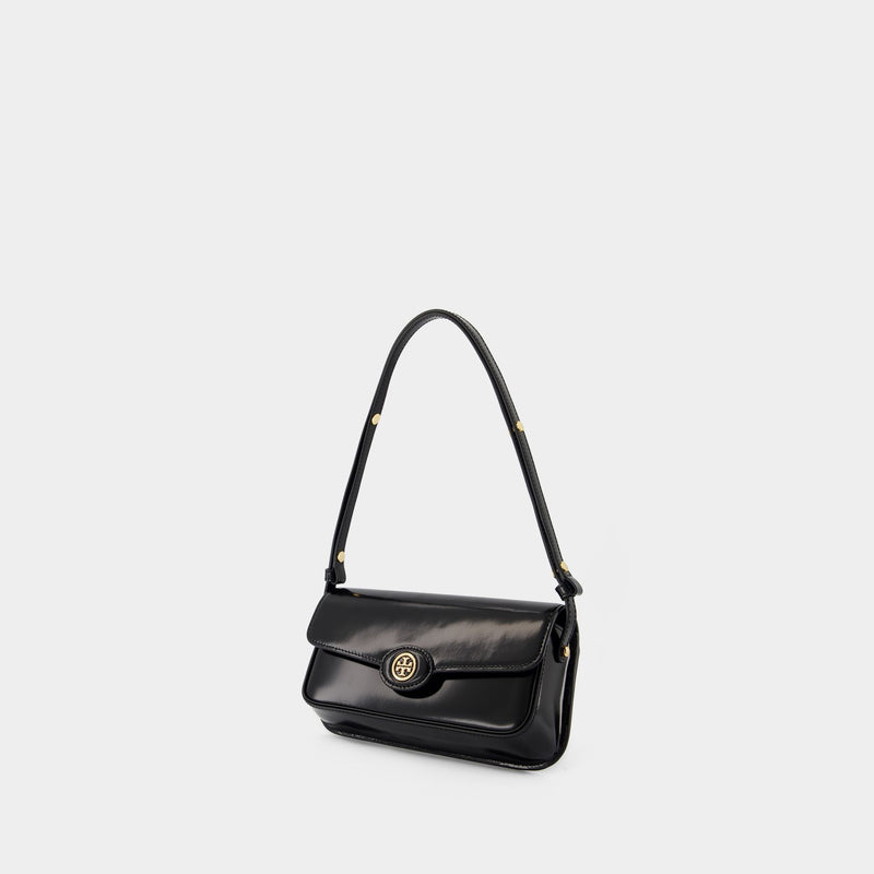 Sac Porté Épaule Robinson - Tory Burch - Cuir - Noir