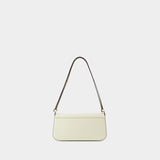 Sac Porté Épaule Robinson - Tory Burch - Cuir - Blanc