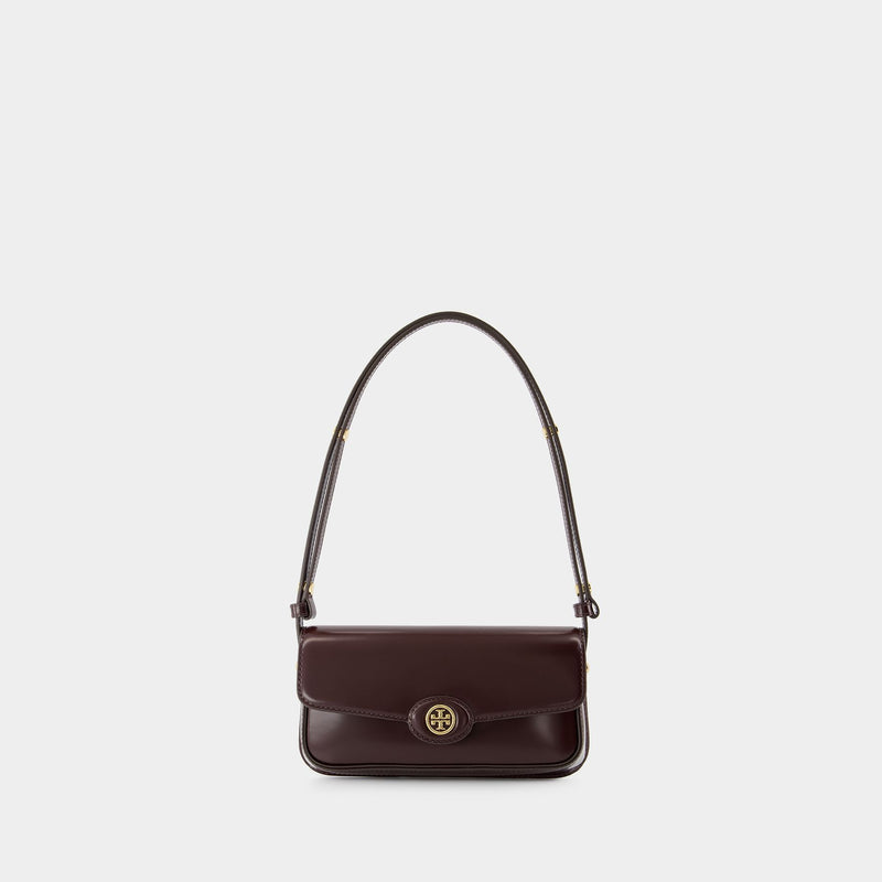 Sac Porté Épaule Robinson - Tory Burch - Cuir - Marron