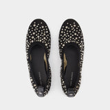 Ballerines Crystal - Tory Burch - Nylon - Noir