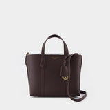 Cabas Perry Small - Tory Burch - Cuir - Bordeaux