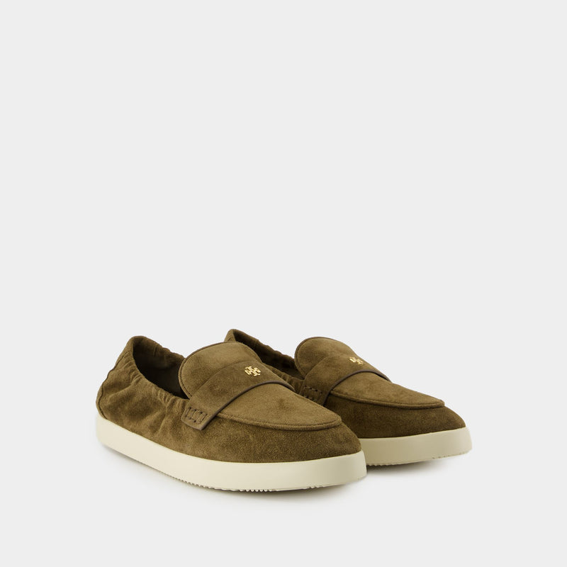 Mocassins Ballet Sport - Tory Burch - Cuir - Marron