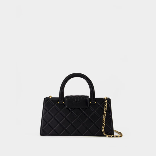 Sac Porté Épaule Fleming - Tory Burch - Cuir - Noir
