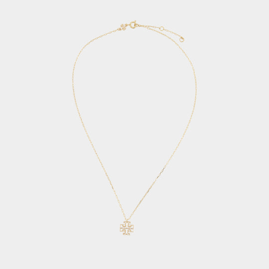 Collier Moondance Mother Of Pearl Pendant - Tory Burch - Métal - Doré