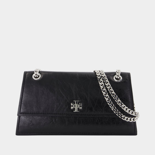 Sac Porté Épaule Turnlock - Tory Burch - Cuir - Noir