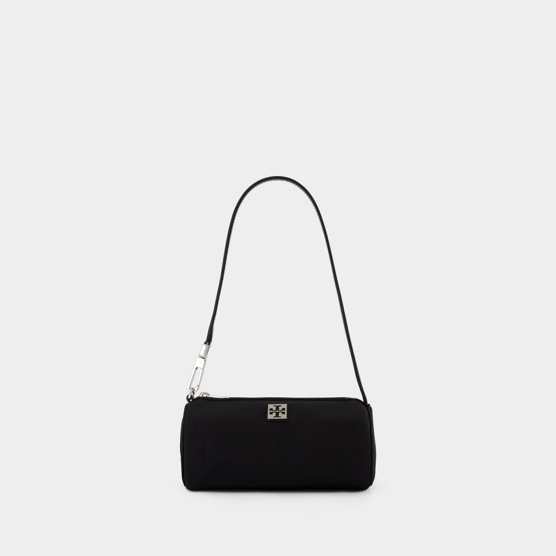 Sac Porté Épaule Virginia Cylinder - Tory Burch - Synthétique - Noir