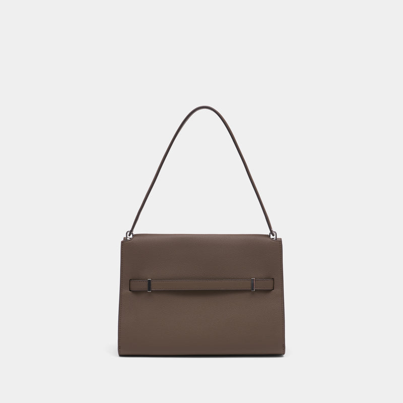 Sac À Main Lee Radziwill Pebble Large - Tory Burch - Cuir - Kaki