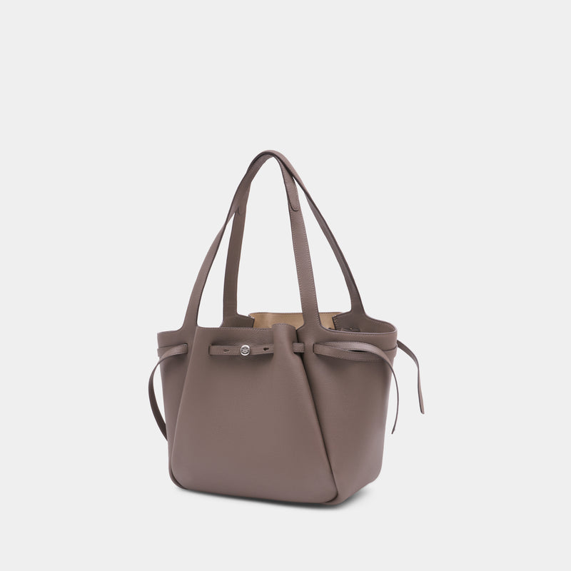 Cabas Romy - Tory Burch - Cuir - Taupe