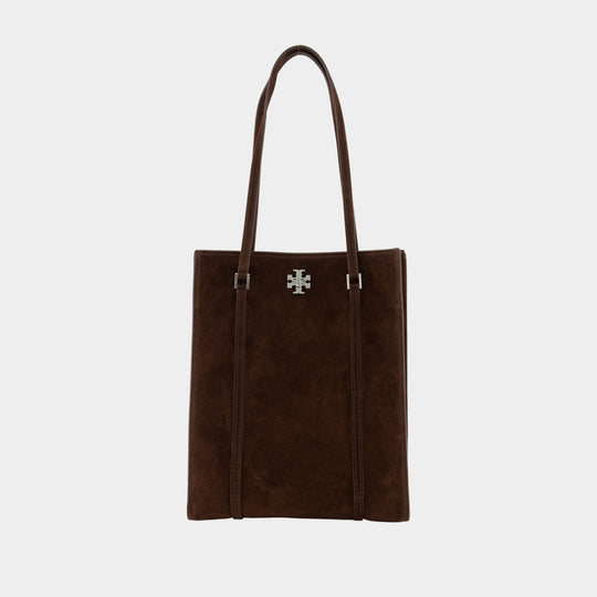 Cabas Turnlock Small - Tory Burch - Cuir - Marron