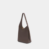 Sac Porté Épaule Romy Hobo - Tory Burch - Cuir - Marron