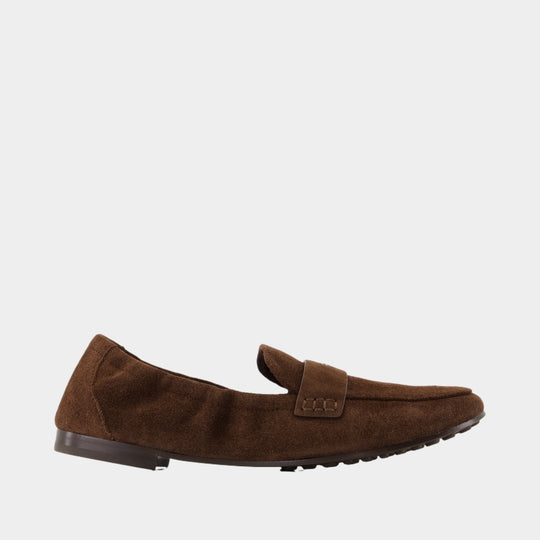 Mocassins Ballet - Tory Burch - Cuir - Marron