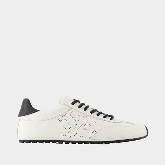 Sneakers Travel - Tory Burch - Cuir - Blanc