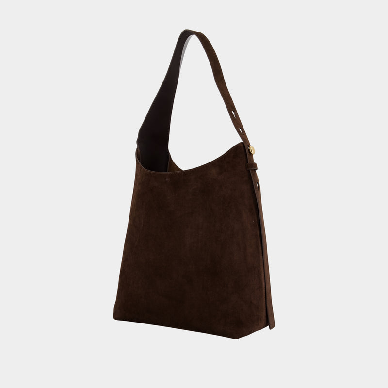 Sac Porté Épaule Romy - Tory Burch - Cuir - Marron