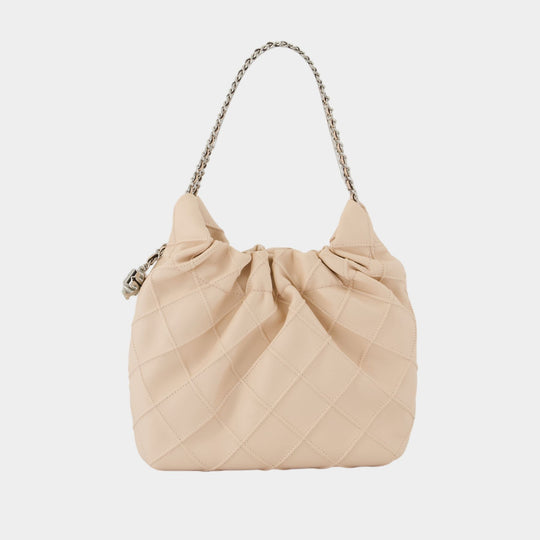 Sac Porté Épaule Fleming Mini - Tory Burch - Cuir - Rose