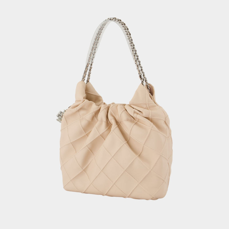 Sac Porté Épaule Fleming Mini - Tory Burch - Cuir - Rose