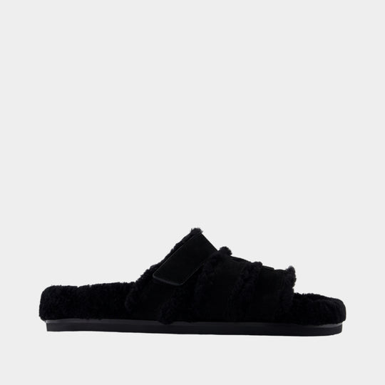 Sandales Ines Sport - Tory Burch - Cuir - Noir