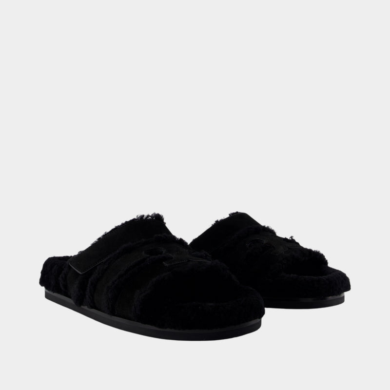 Sandales Ines Sport - Tory Burch - Cuir - Noir