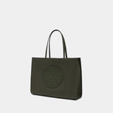 Cabas Ella Tote - Tory Burch - Nylon - Vert
