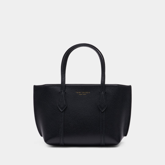 Sac À Main Perry Mini - Tory Burch - Cuir - Noir