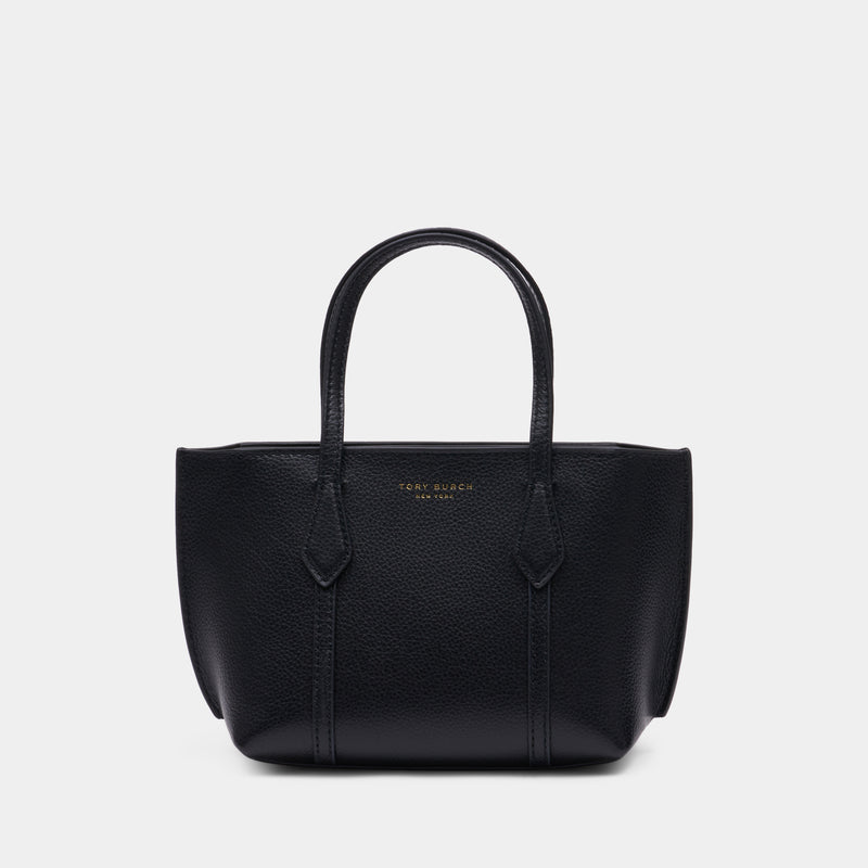 Sac À Main Perry Mini - Tory Burch - Cuir - Noir