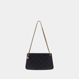 Sac Porté Épaule Fleming - Tory Burch - Cuir - Noir