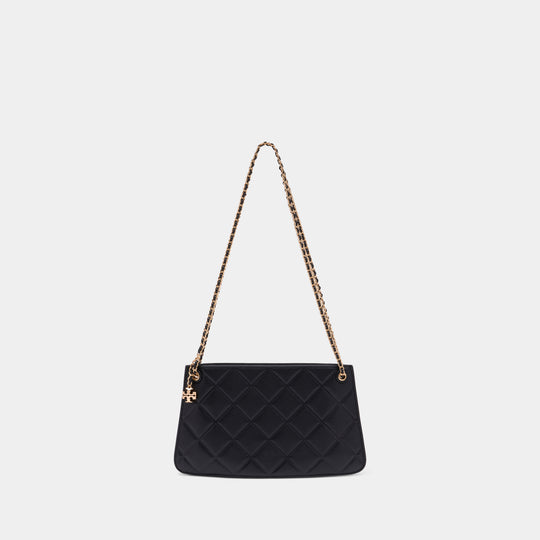Sac Porté Épaule Fleming - Tory Burch - Cuir - Noir