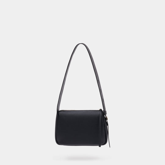 Sac Porté Épaule Romy Small - Tory Burch - Cuir - Noir